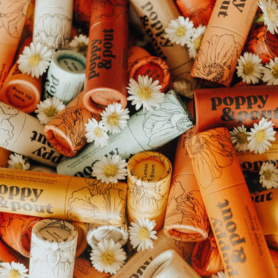 Poppy & Pout Orange Blossom Lip Balm