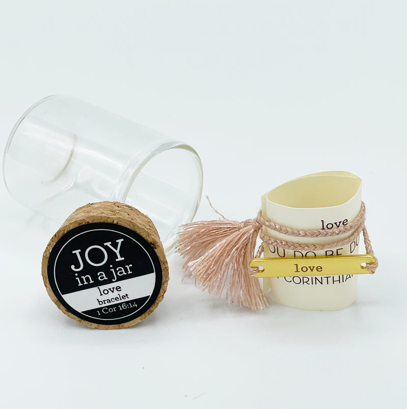 “Joy In A Jar” - Love Bracelet