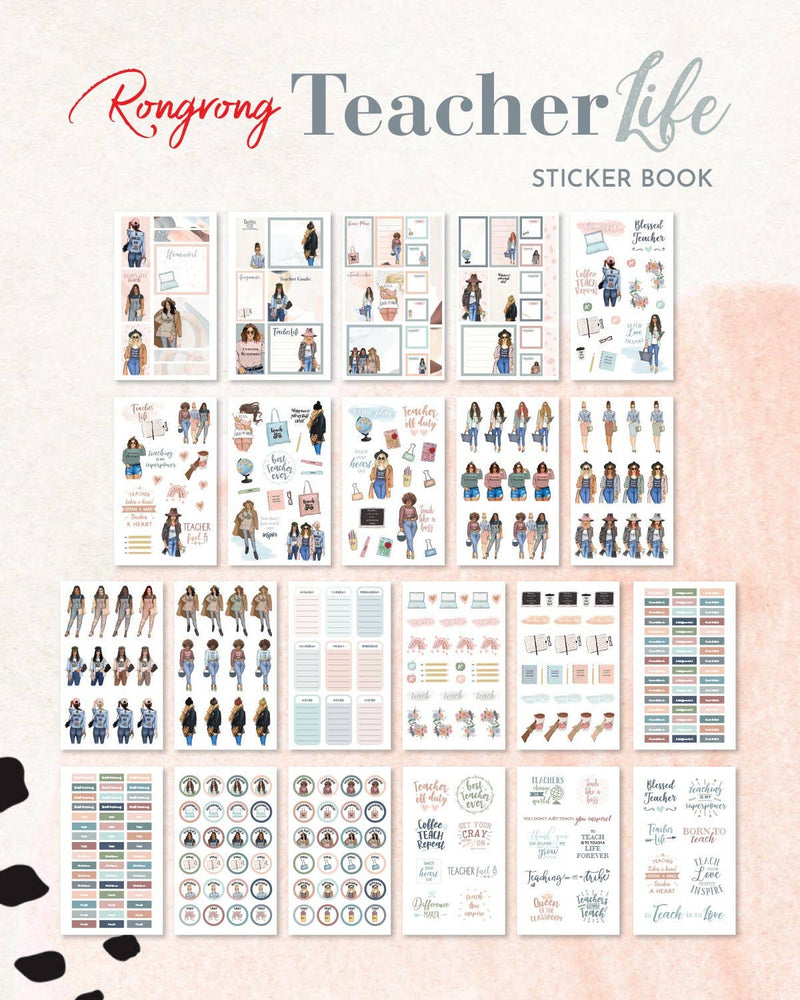 “Teacher Life” Planner Sticker Pack