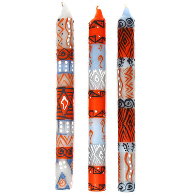 Kukomo Design Tapered Candles - 3pk